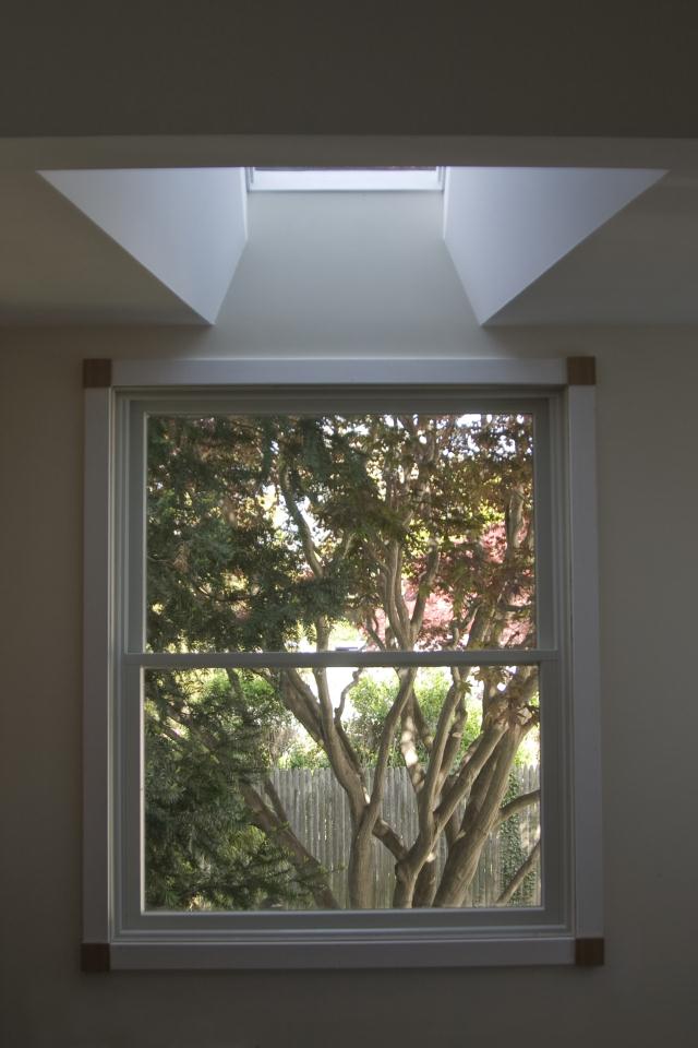 A window or skylight - adds more than just light, it adds life to a room and frames a picture.