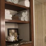 DeMane Design
Custom  cherry cabinet
Emperador Marble Countertop